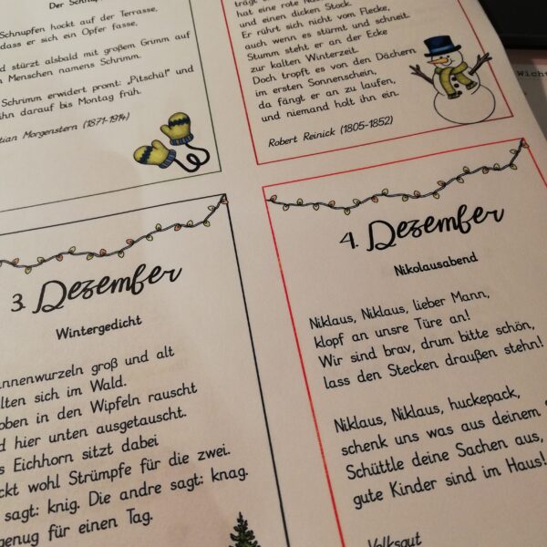 Literarischer Adventskalender