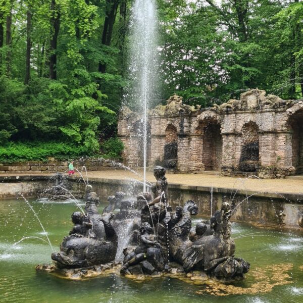 Wasserspiele in der Eremitage